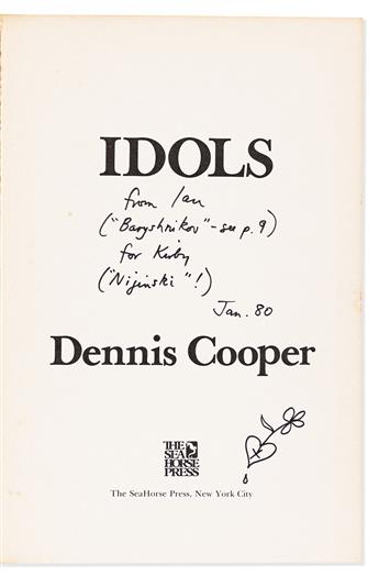 DENNIS COOPER (1953-) His hand-made collection of poems Boys Ive Wanted & four other titles.